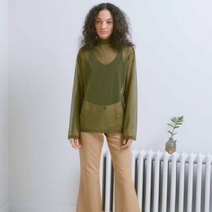 Nomia Sheer Turtleneck